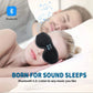 Wireless Bluetooth Sleep Mask — Blackout Eye Mask with Built-In Stereo Audio, Adjustable Comfort Fit