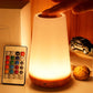 13 RGB Color LED Light Night Bedside Lamp